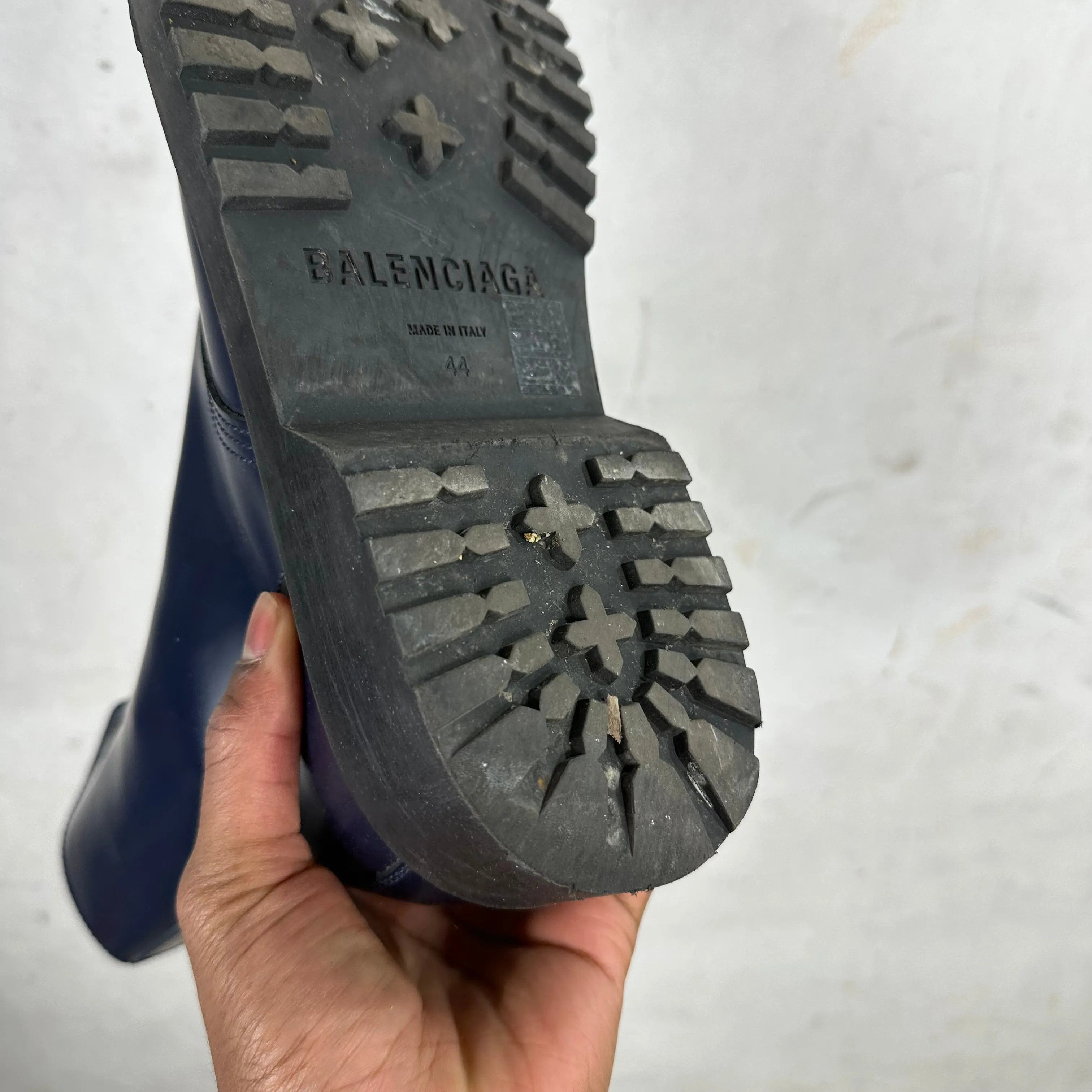 Balenciaga Coated Combat Boot