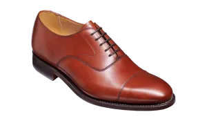 Barker Malvern toe- cap Oxford  Shoe - Rosewood Calf