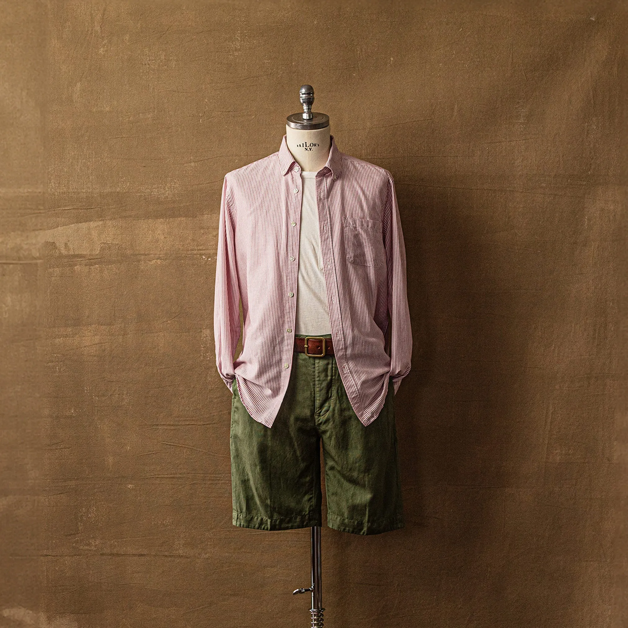 Belavista Oxford in Red Stripe