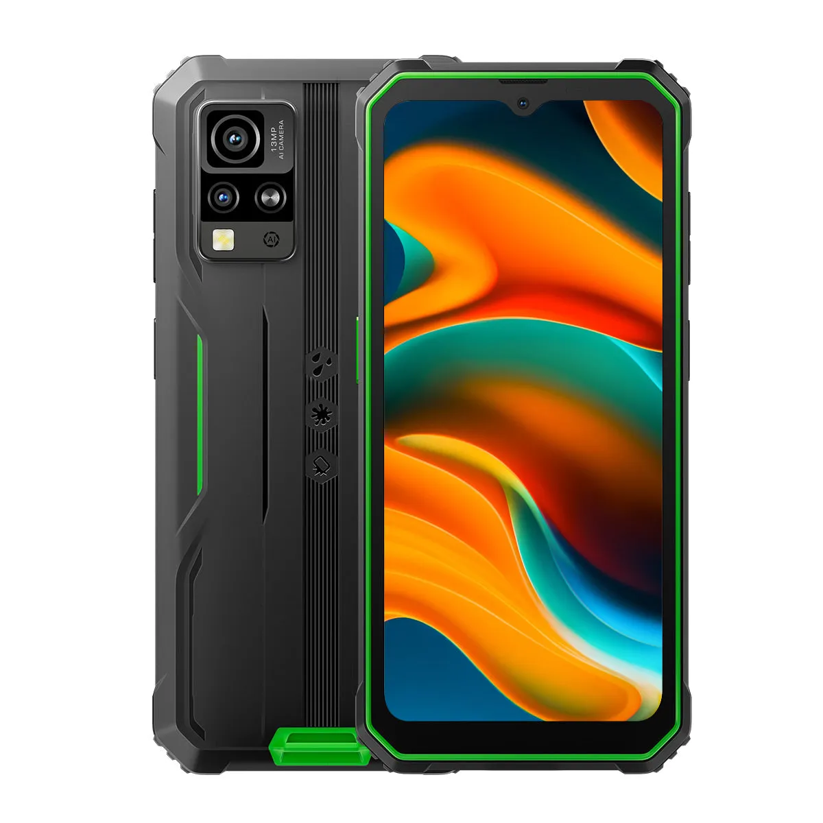 Blackview BV4800 - Smartphone rinforzato Helio A22 da 6,56 pollici 2 32GB/3 64GB 5180mAh 4G