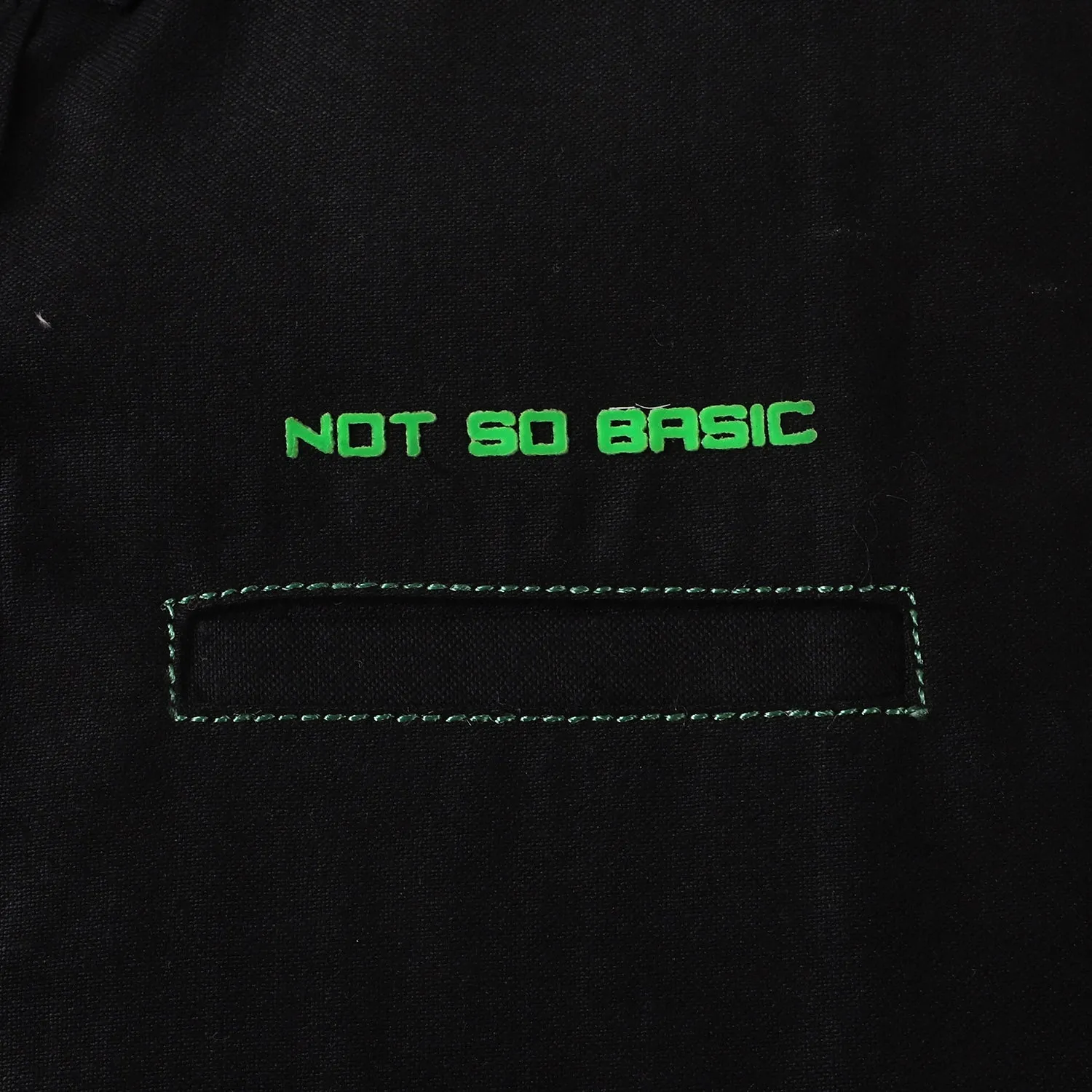 Boys Casual Shirt Back Pleat - BLACK