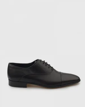 BRANDO 6850 AUSTIN OXFORD BLACK T-C SHOE