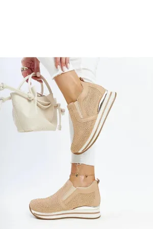 Brown Wedge Sneakers