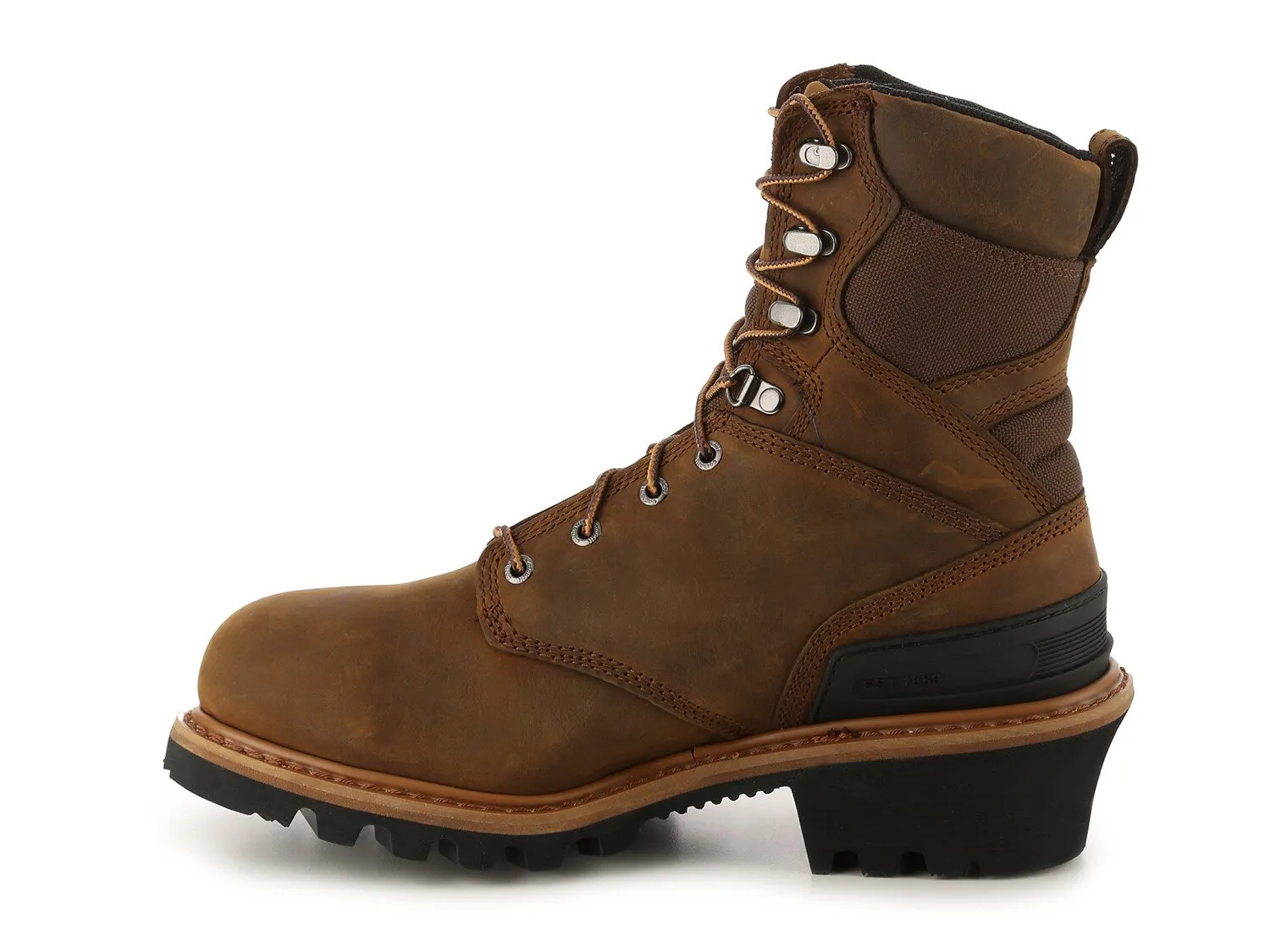 Carhartt Logger boots, dark brown