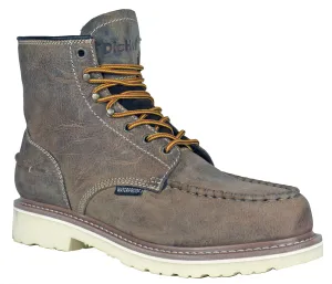 DieHard Mens Monte Distressed Brown Leather Distressed Work Boots