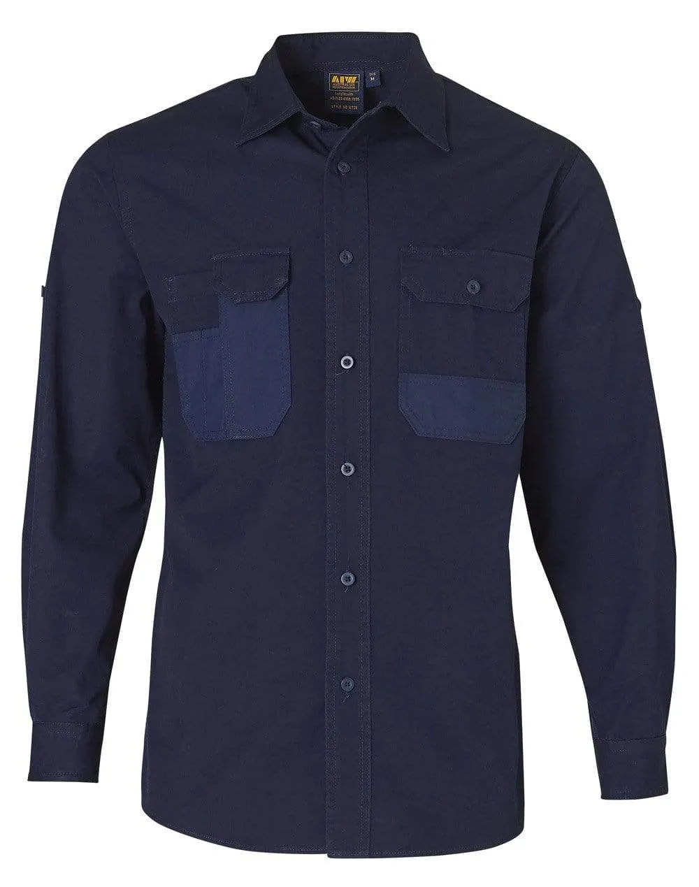 Durable Long Sleeve Work Shirt WT06