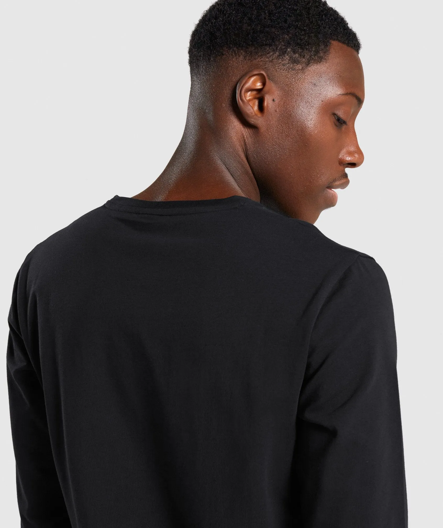 Gymshark Critical Long Sleeve T-Shirt - Black