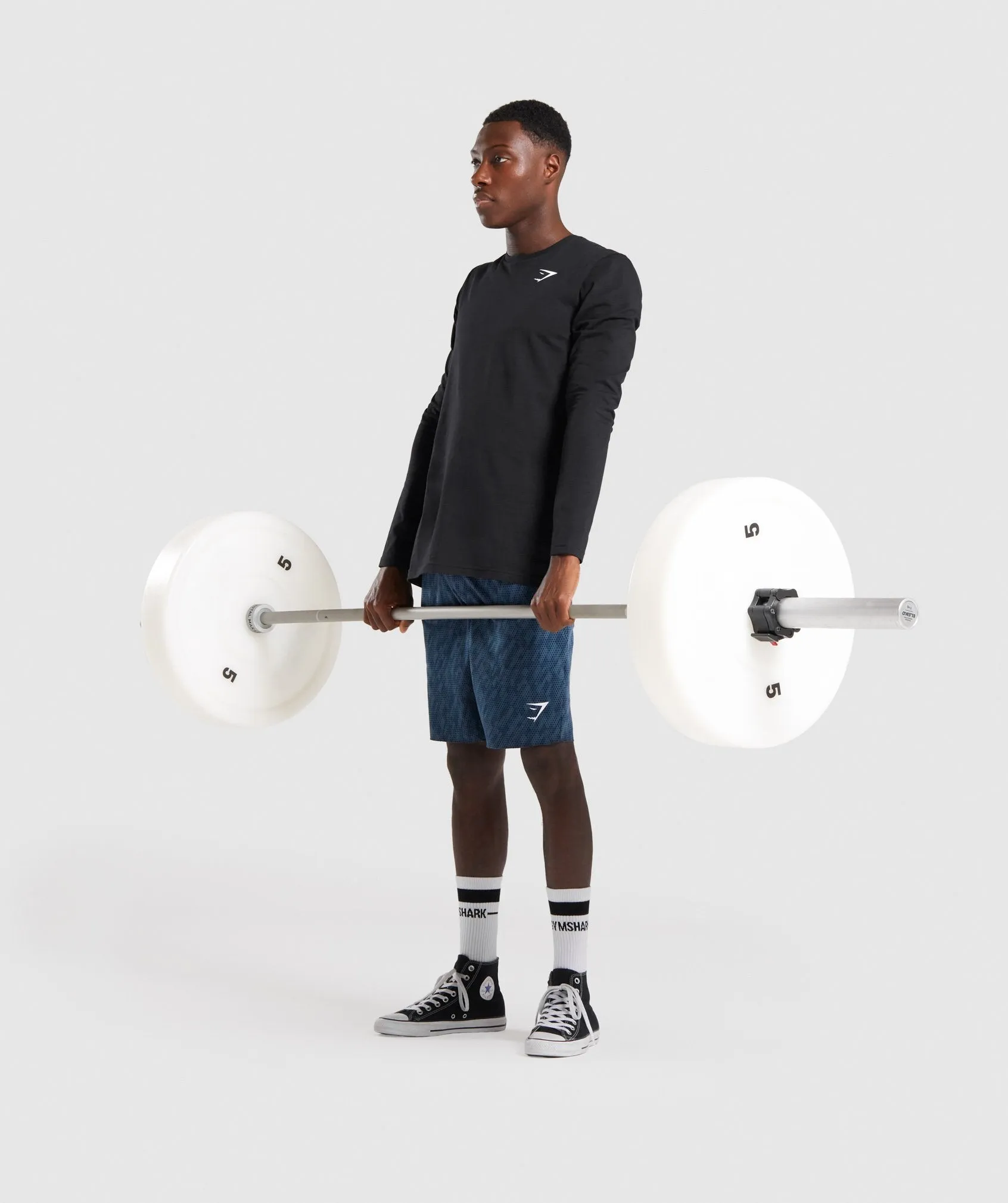 Gymshark Critical Long Sleeve T-Shirt - Black
