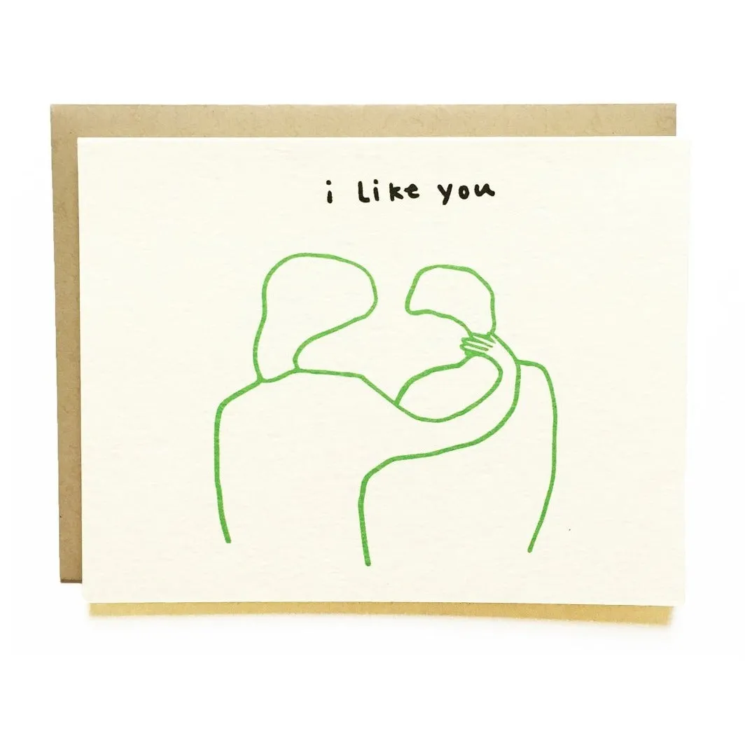 I Like You Card