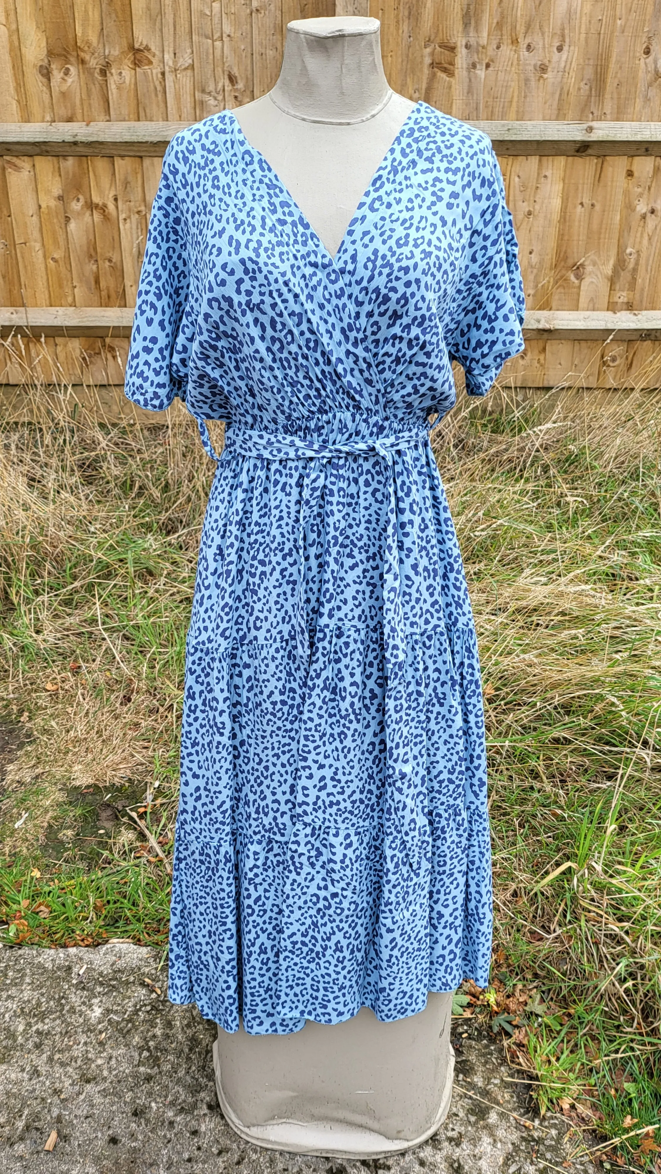 LEILANI KD190 'L' ITALIAN VISCOSE DRESS  UK 10-16