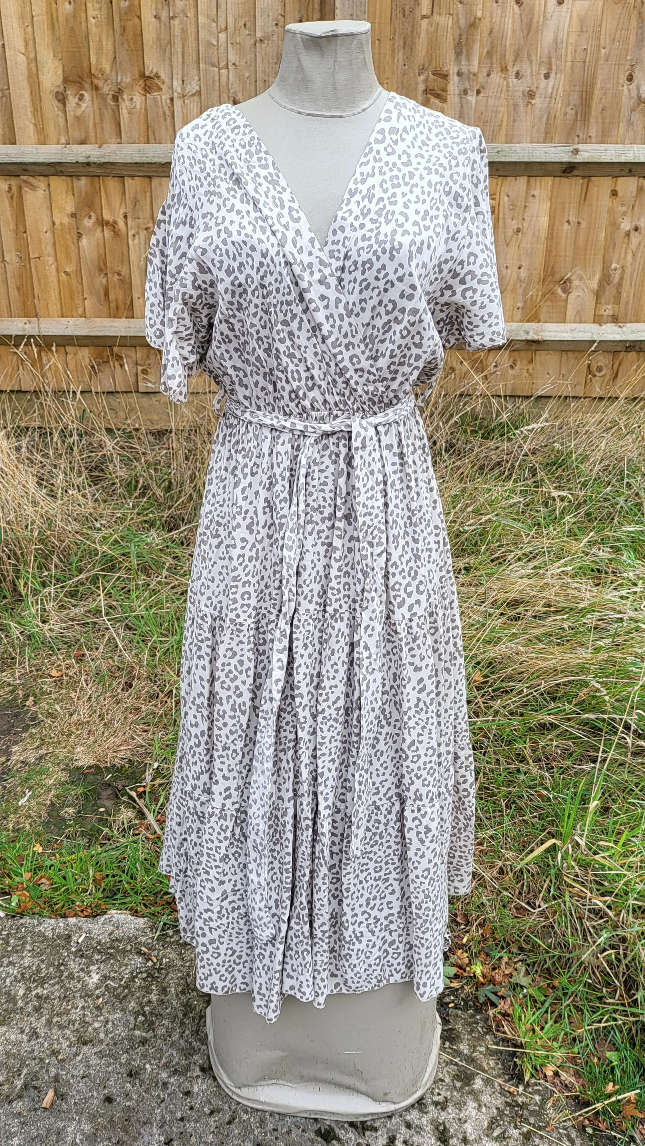LEILANI KD190 'L' ITALIAN VISCOSE DRESS  UK 10-16