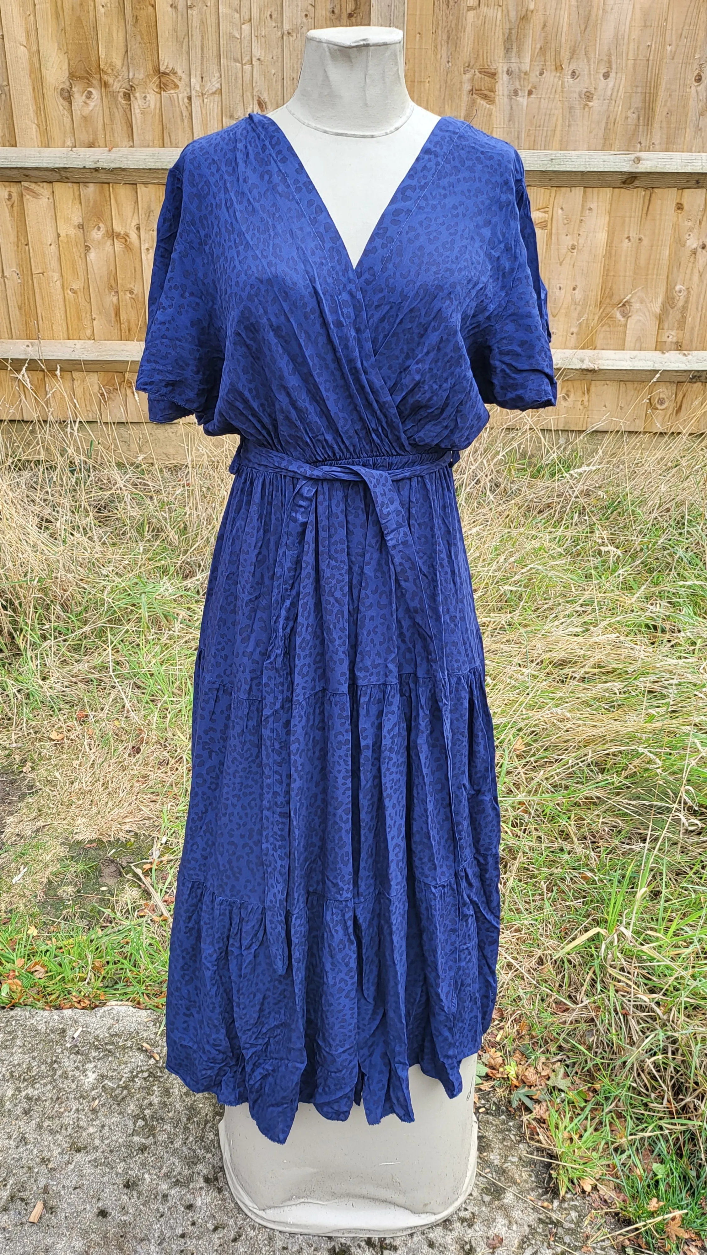 LEILANI KD190 'L' ITALIAN VISCOSE DRESS  UK 10-16