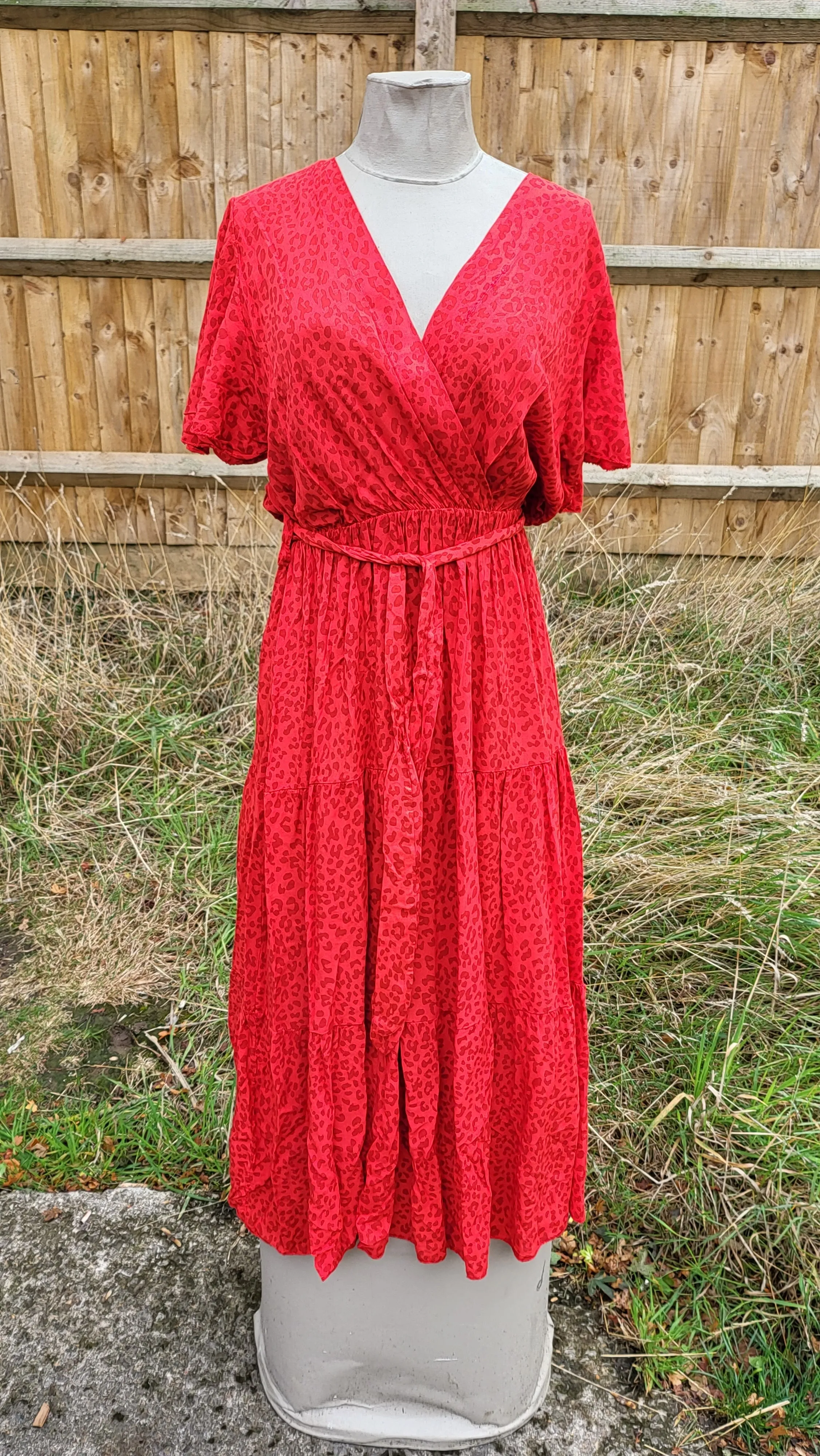LEILANI KD190 'L' ITALIAN VISCOSE DRESS  UK 10-16