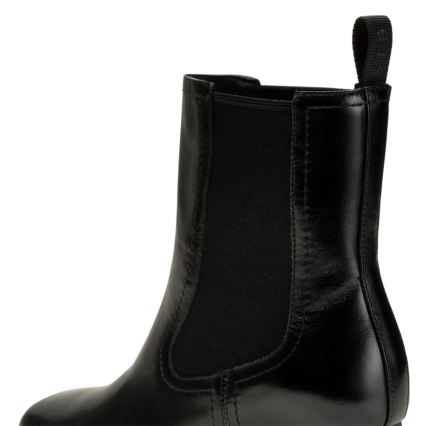 Lila Chelsea Læder - BLACK