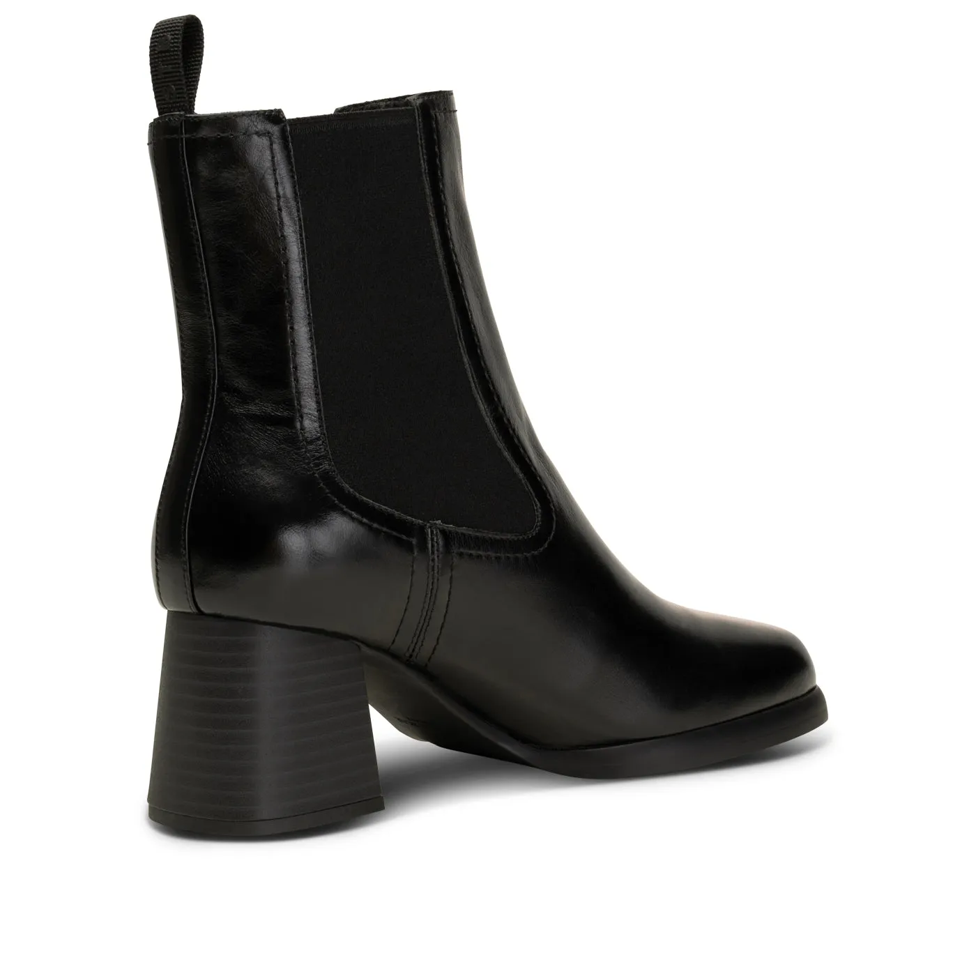 Lila Chelsea Læder - BLACK