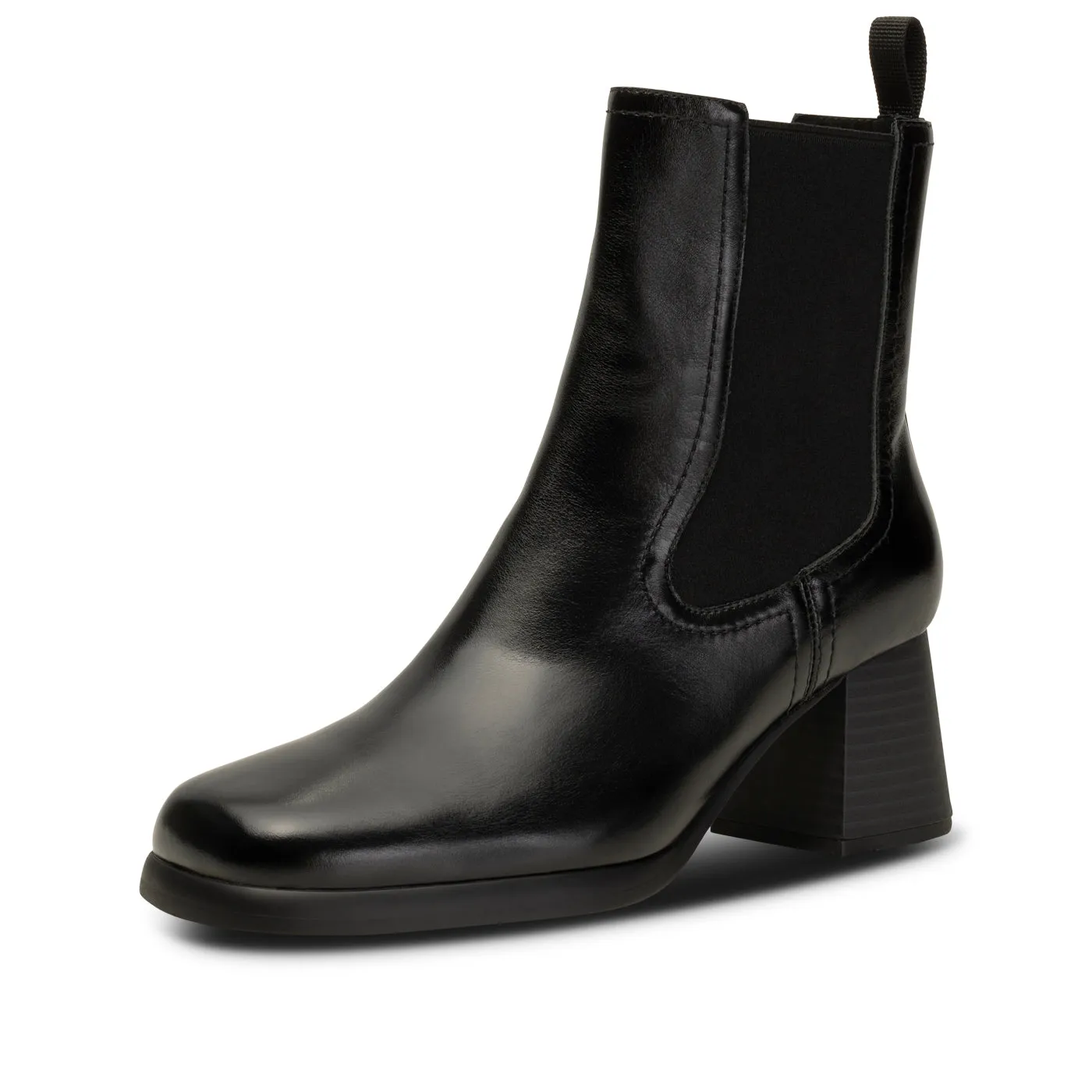 Lila Chelsea Læder - BLACK