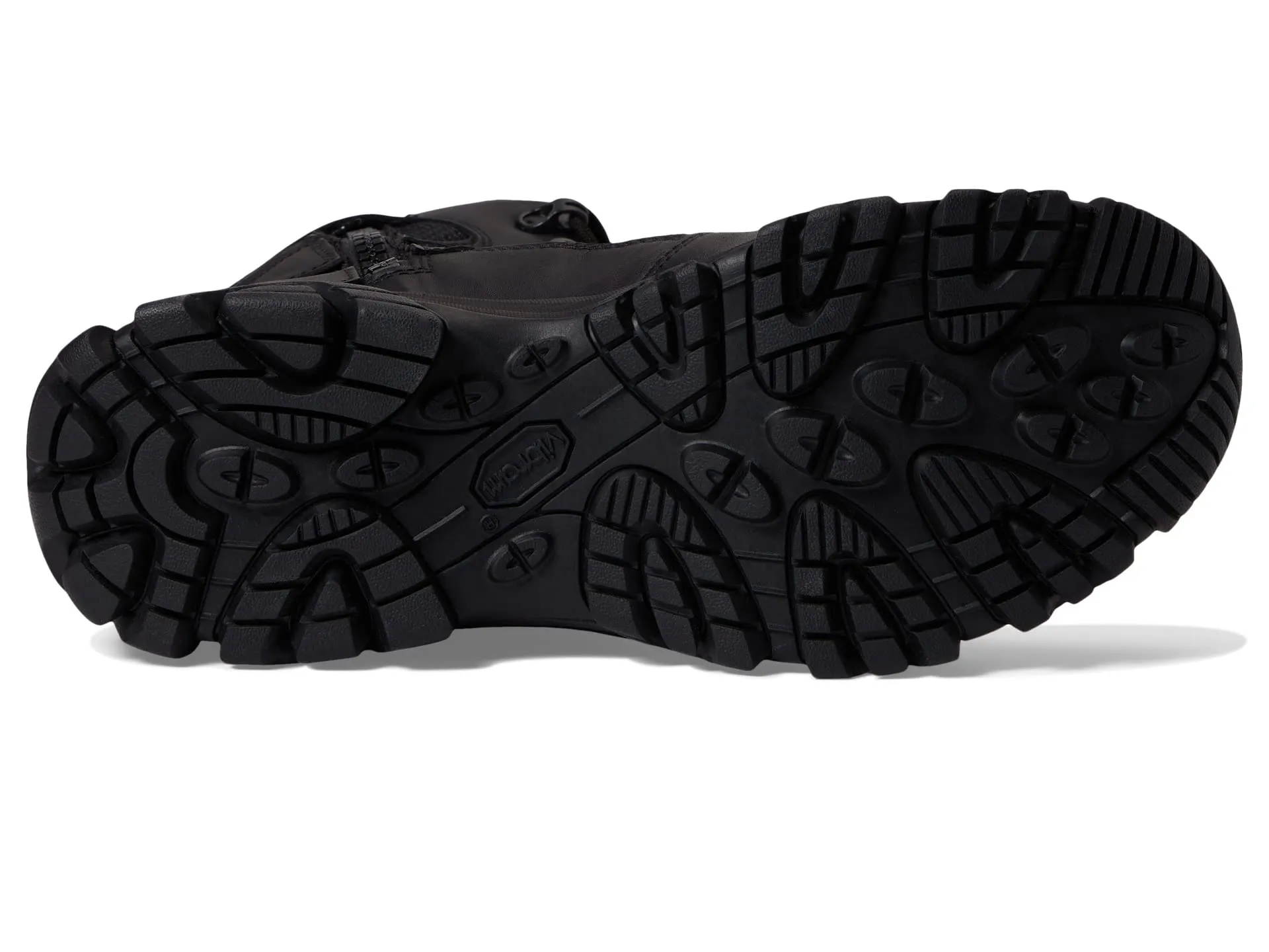 Merrell Work Moab 3 Response 8" Tact Zip Wp Boots, Black