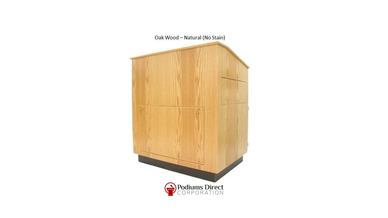 Multimedia Lectern "The Educator" Cart Style - FREE SHIPPING!