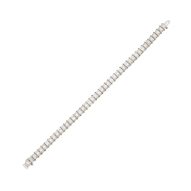 Neil Joseph Diamond Two-Tone Gold Bracelet