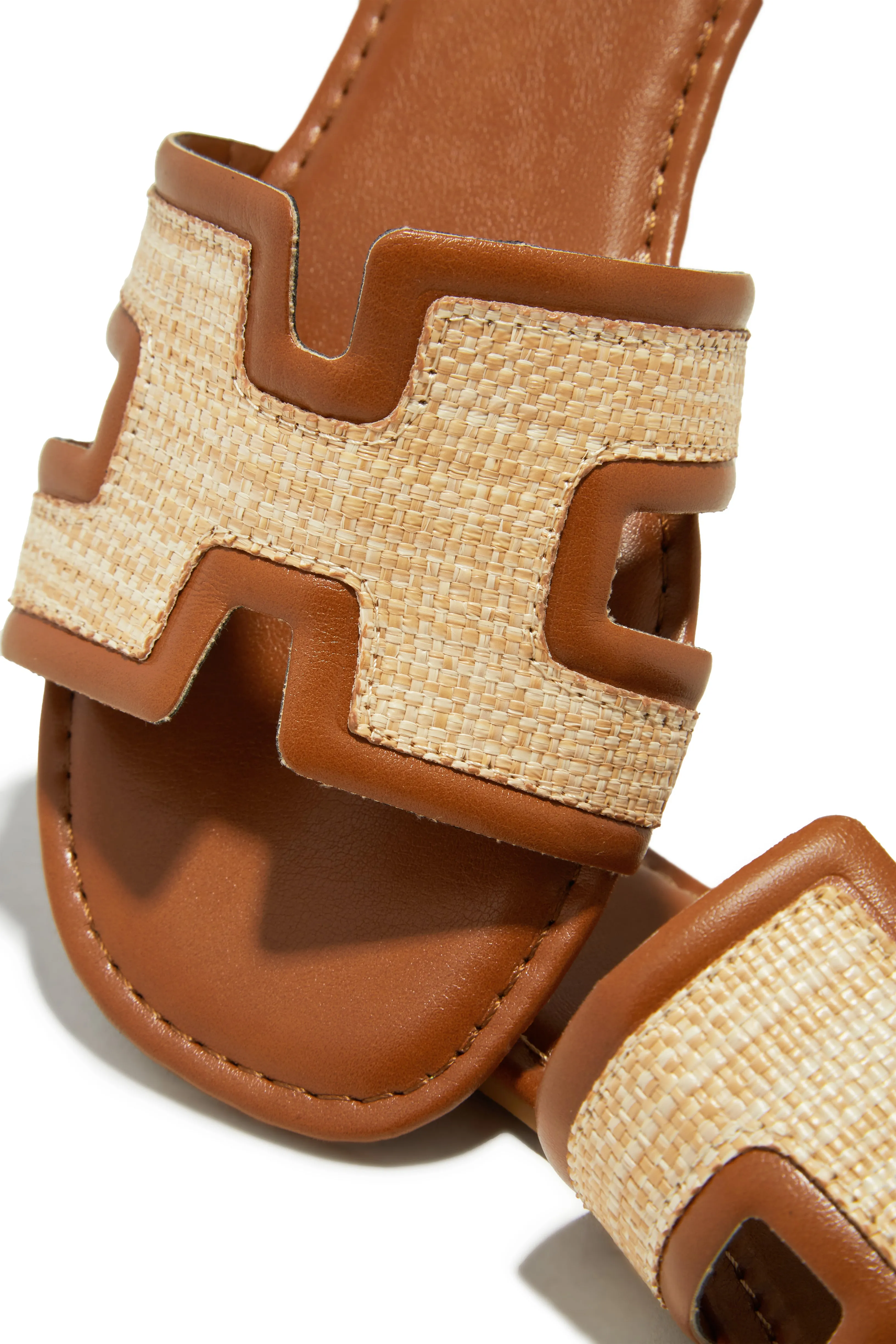 Playa Paradiso Slip On Sandals - Tan