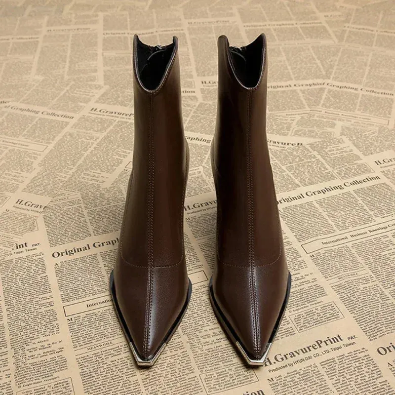 SELO - CHROME TIP CHELSEA BOOTS