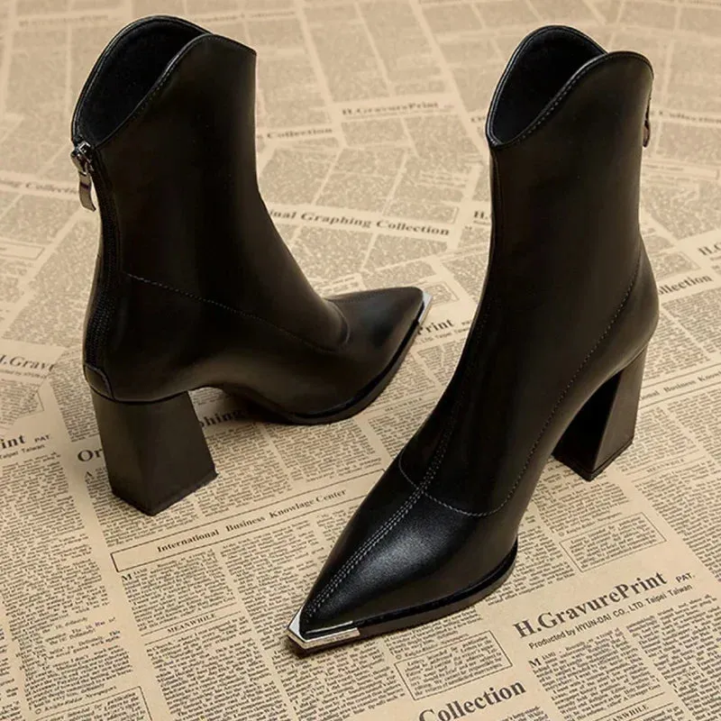 SELO - CHROME TIP CHELSEA BOOTS