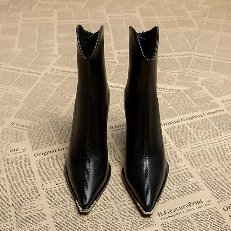 SELO - CHROME TIP CHELSEA BOOTS