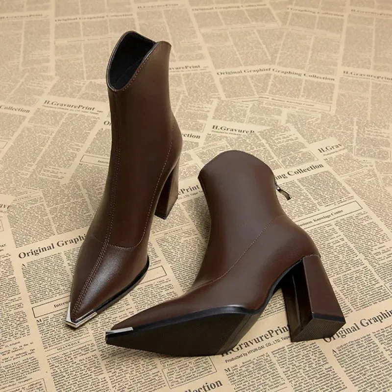 SELO - CHROME TIP CHELSEA BOOTS