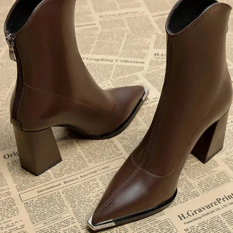 SELO - CHROME TIP CHELSEA BOOTS