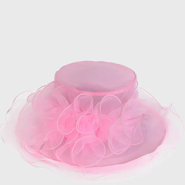 Women Organza Kentucky Derby Church Hats S019